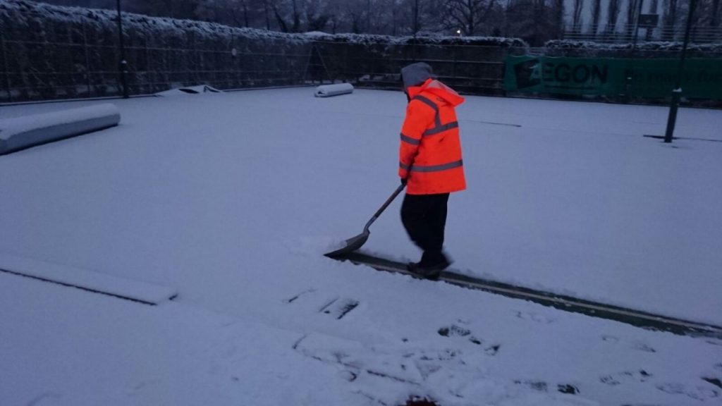 Weather Maintenance For Sports Surfaces - Snow Removal