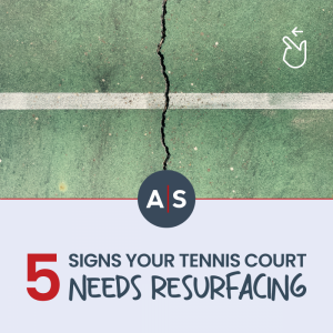 Five signs your tennis court needs resurfacing