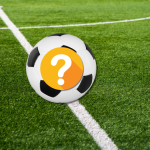 football on a 4g football pitch with a question mark